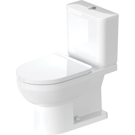 Duravit Durastyle Basic Two-Piece Toilet Tank And Bowl White D4060300
